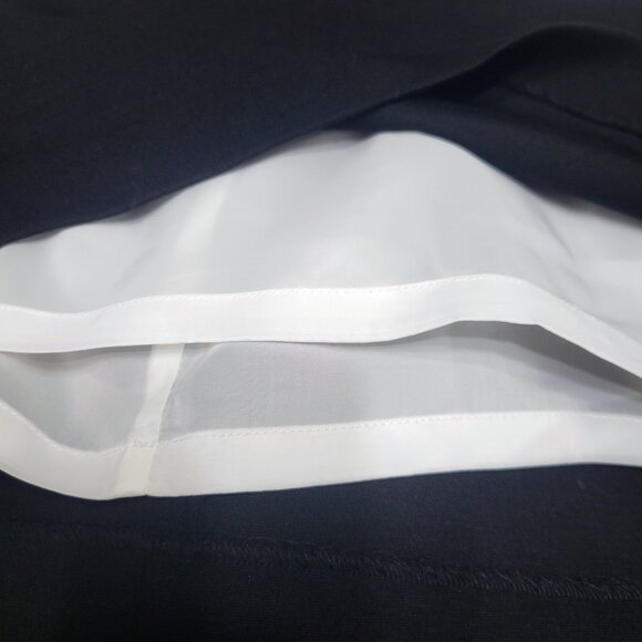 Trina Turk Womens Color Block Sheath Dress Size 10 3/4 Sleeve Pockets Lined - Picture 7 of 14